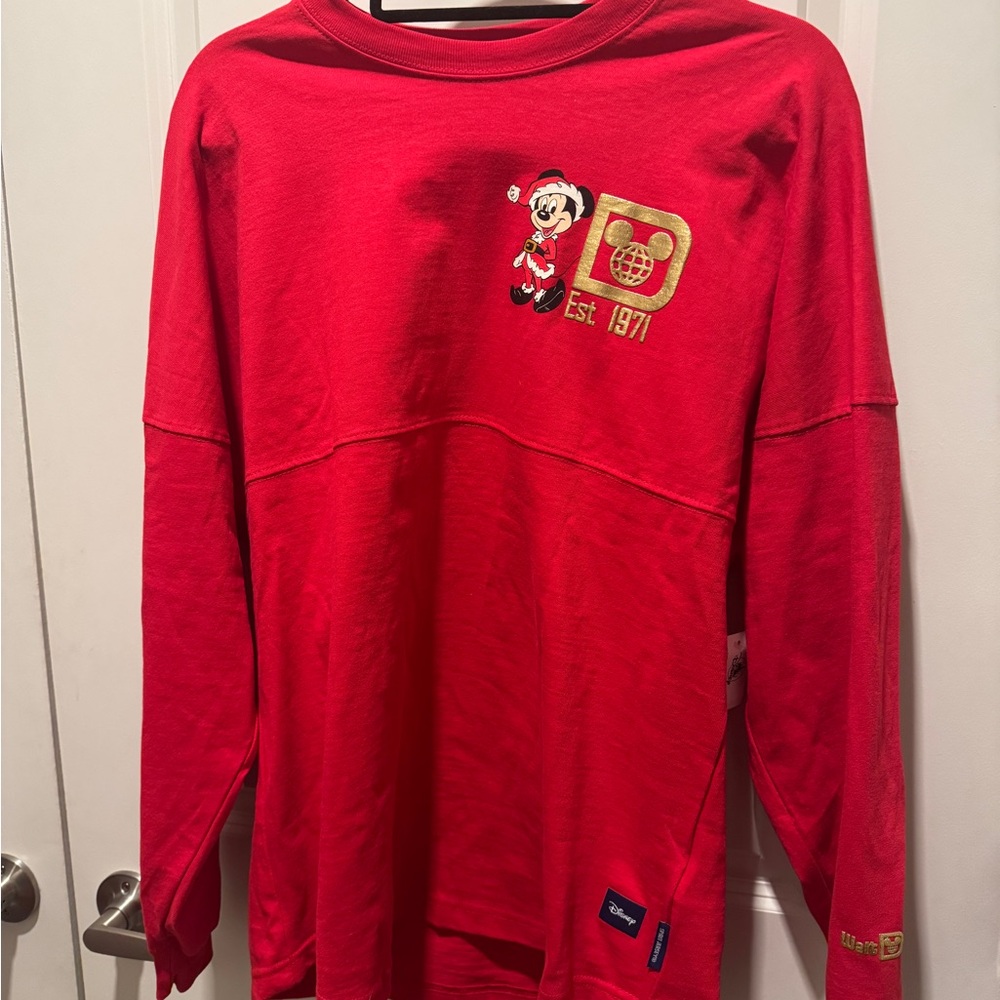 Walt Disney World 2025 Christmas Mickey Spirit Jersey